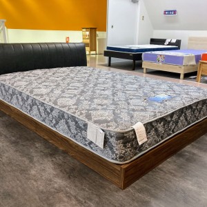 レザー×木製の異素材ベッド－Lowapecia（ロースペシア）2521