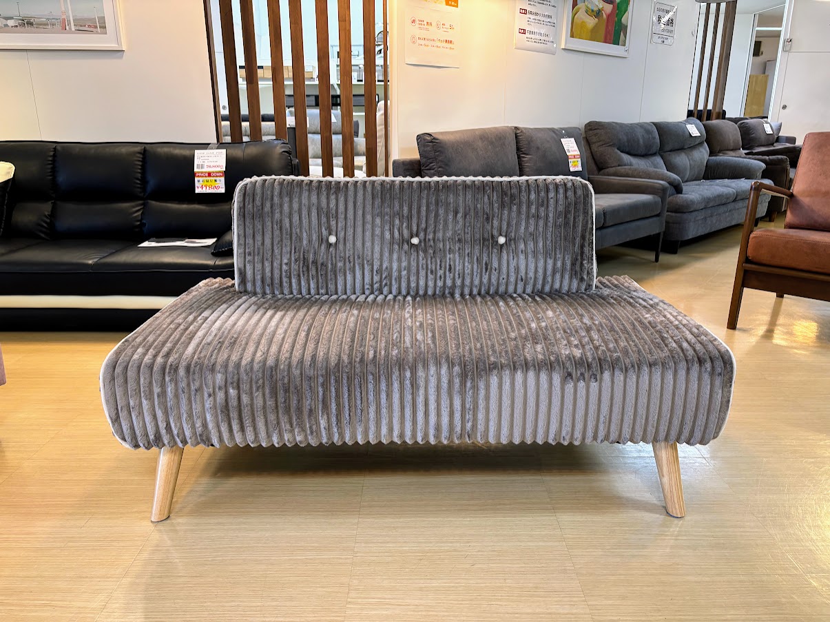 mint (ミント) 2人掛けソファ+スツール - ワンルームにぴったり!極太コーデュロイのコンパクトソファ-石巻の家具店LIFESTYLESHOP伊藤家具
